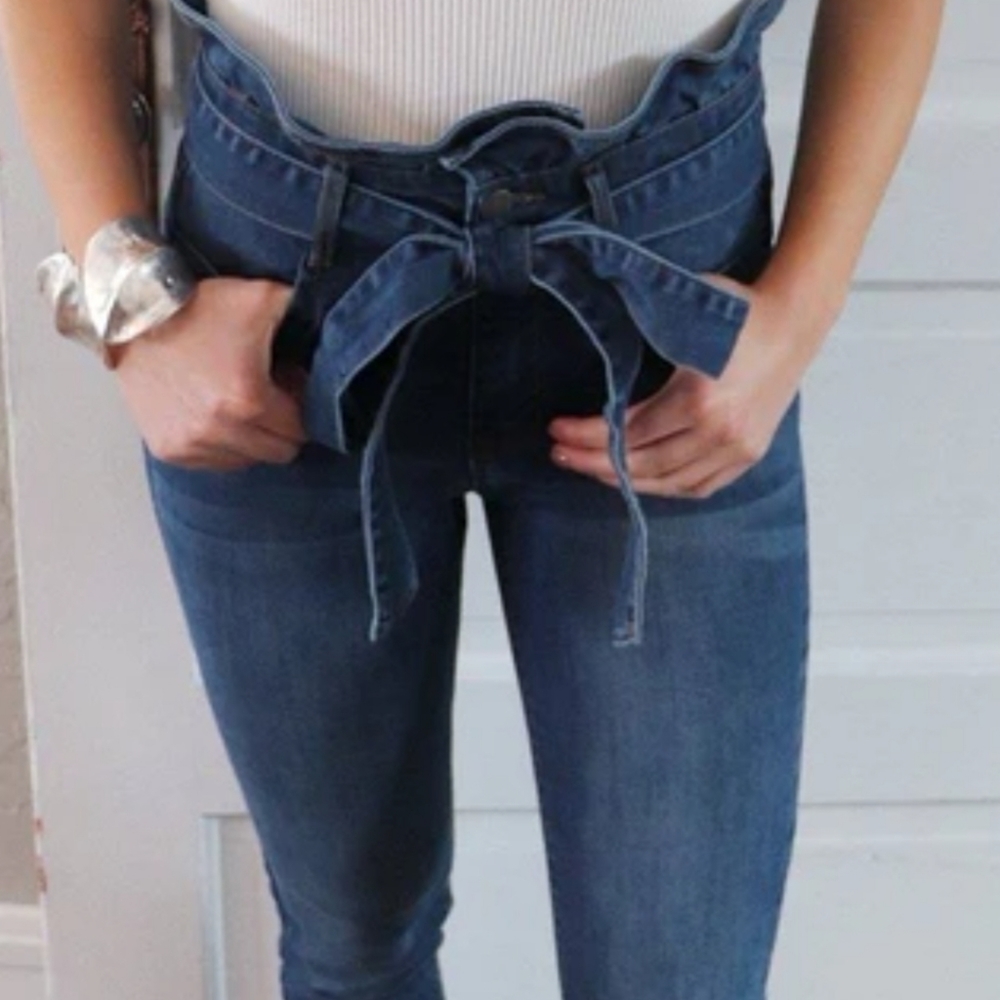 Brand new with tags c'est toi paperbag denim